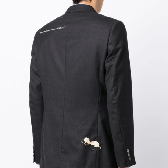 BNWT SS23 UNDERCOVER APPLIQUE DETAIL JACKET 2 - Picture 11 of 13